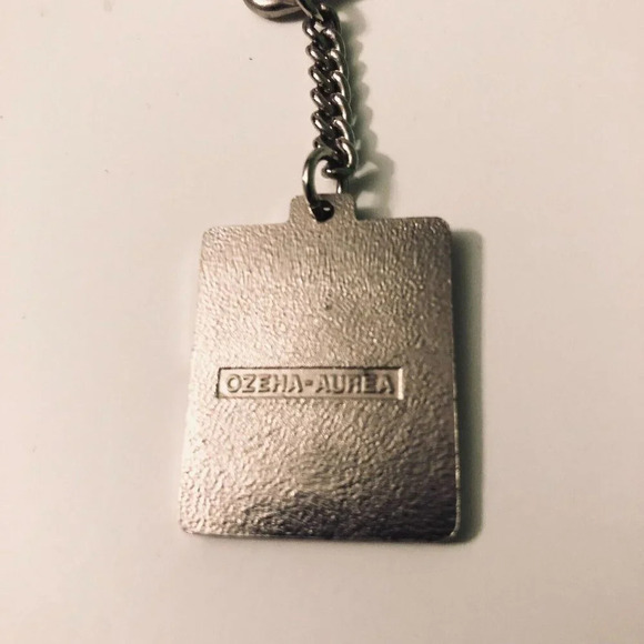 Vtg 1984 Olympic Games Sarajevo  Keychain Key Holder - Picture 6 of 10